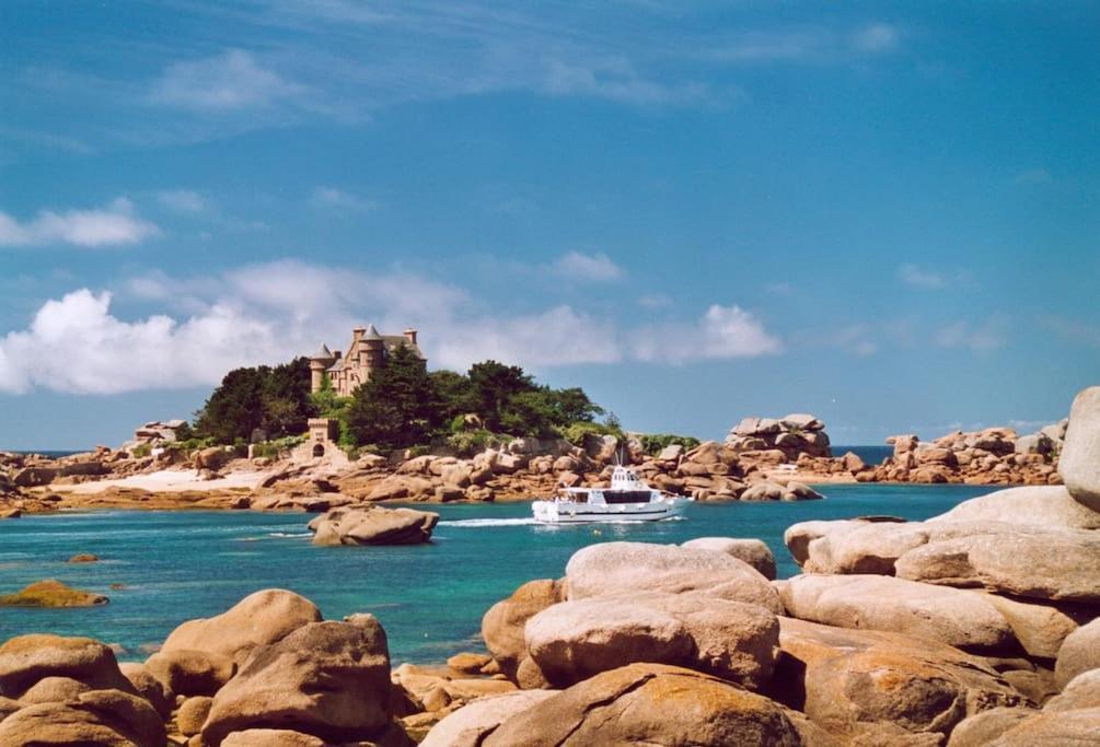 Maison - Villa Bord De Mer, Cote De Granit Rose Perros-Guirec Exterior photo